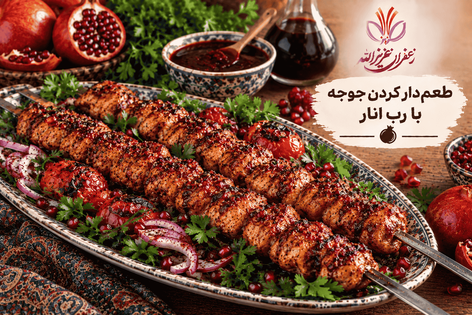 ۱۰ روش طعم‌دار کردن جوجه کباب