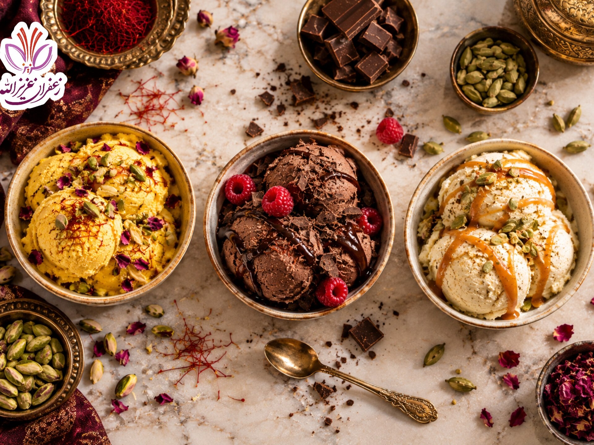 بستنی خانگی 
