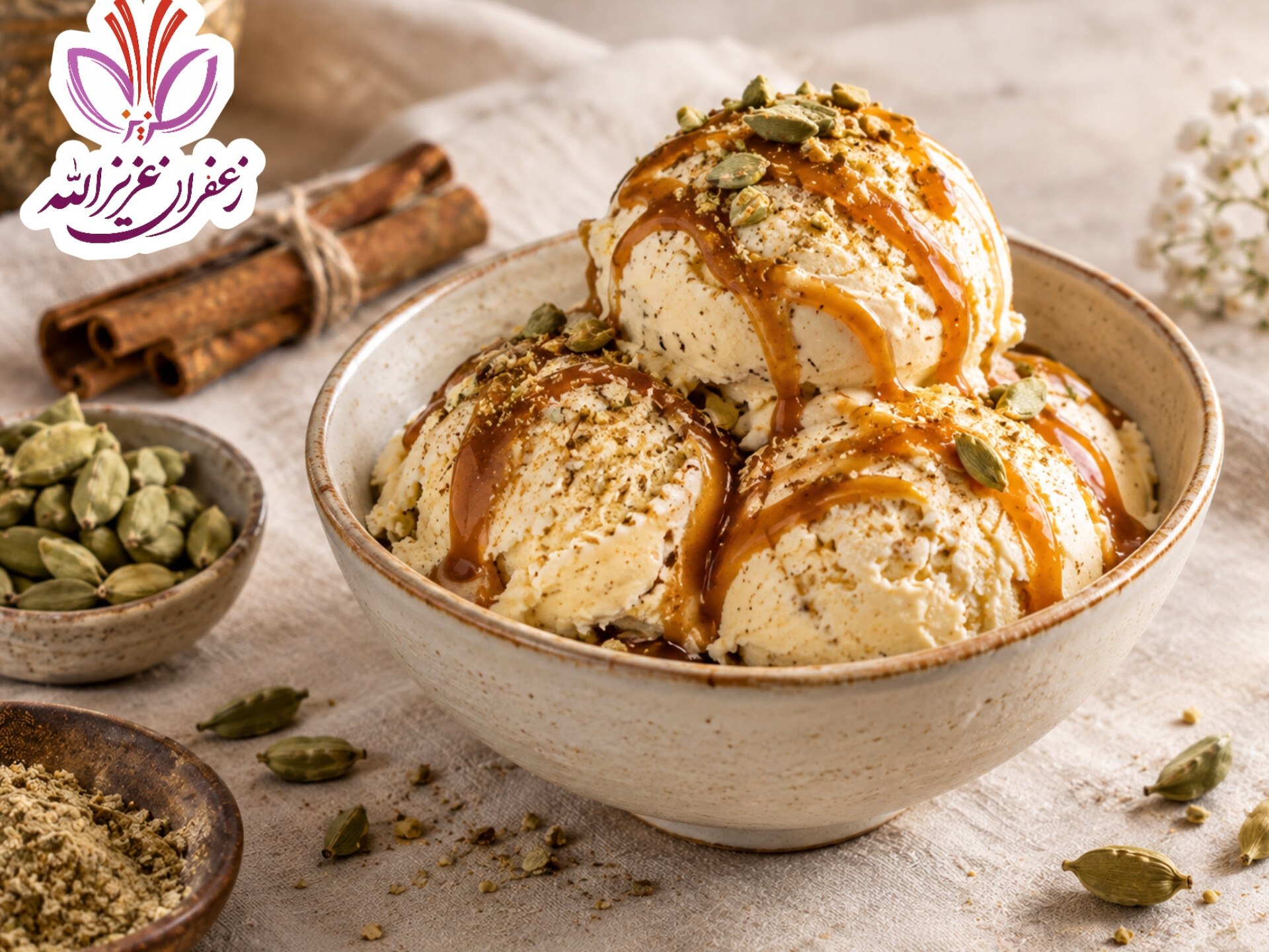 بستنی خانگی 